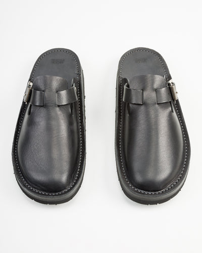 Tokyo Sandal Engineer Slip-On - Black - Standard & Strange