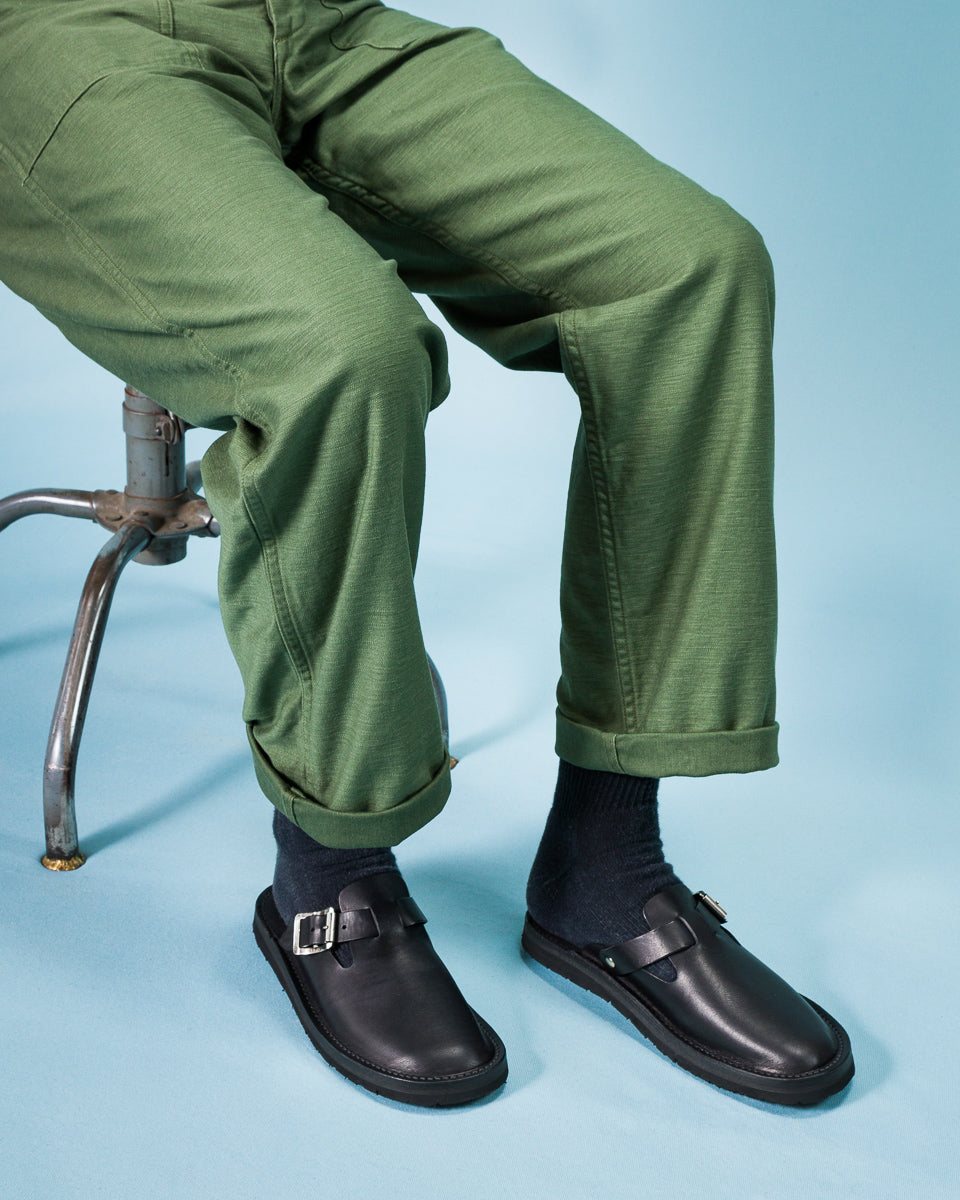 Tokyo Sandal Engineer Slip-On - Black - Standard & Strange