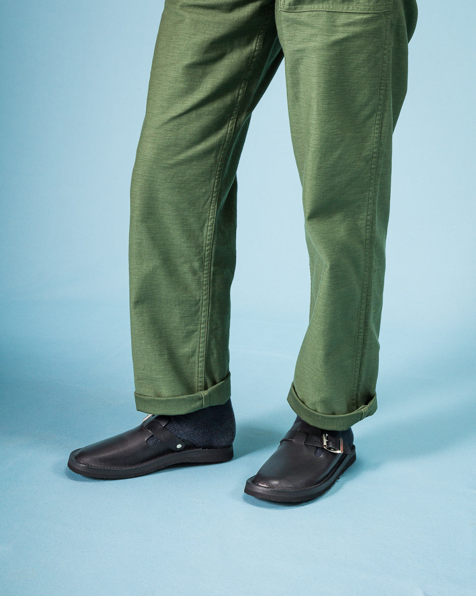 Tokyo Sandal Engineer Slip-On - Black - Standard & Strange