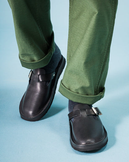 Tokyo Sandal Engineer Slip-On - Black - Standard & Strange