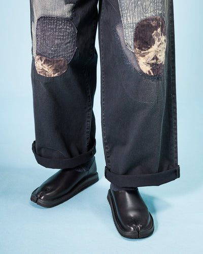 Tokyo Sandal Tabi Babouche - Black - Standard & Strange