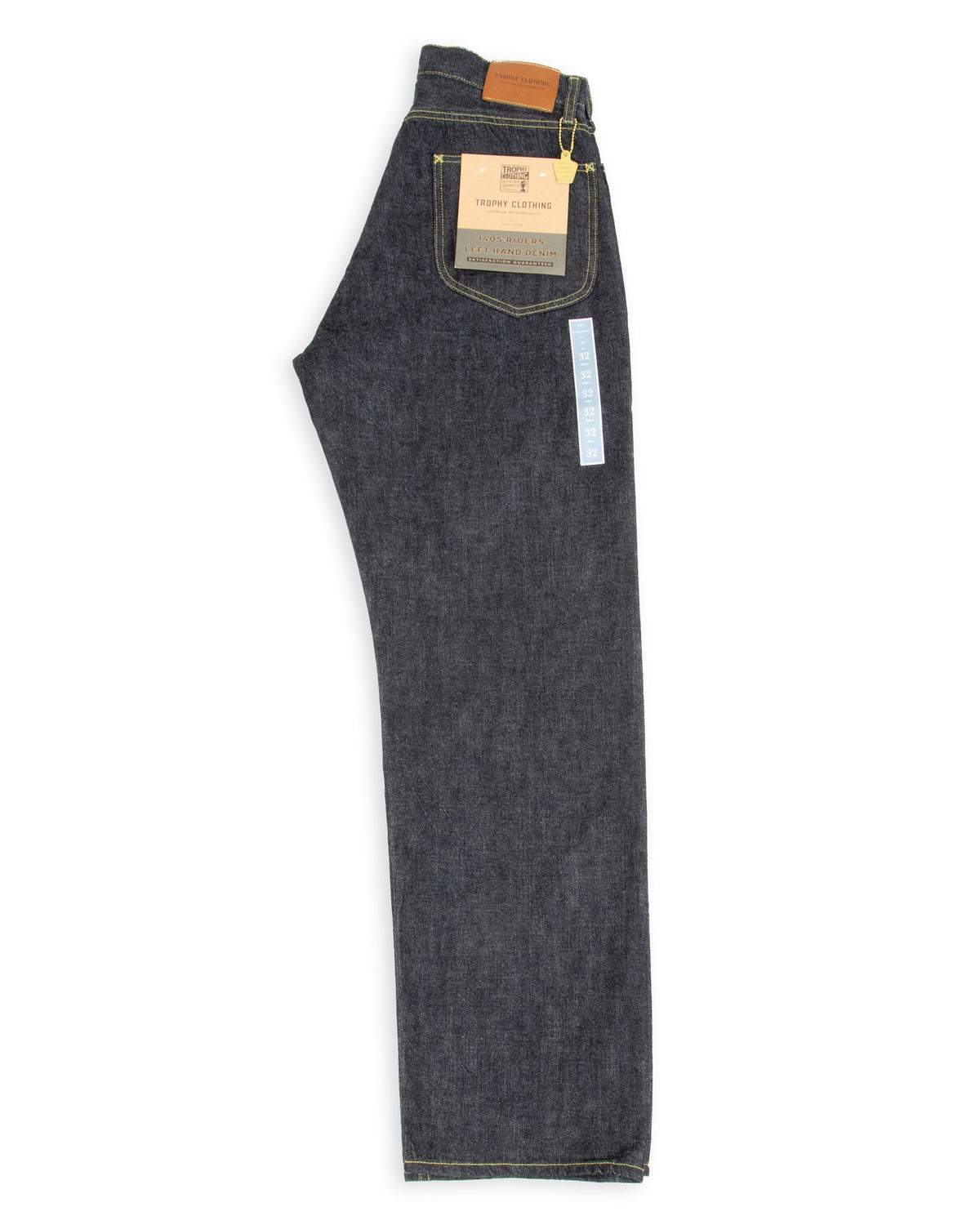 Trophy Clothing Lot.1405 Riders Denim - Indigo Left Hand Denim - Standard & Strange
