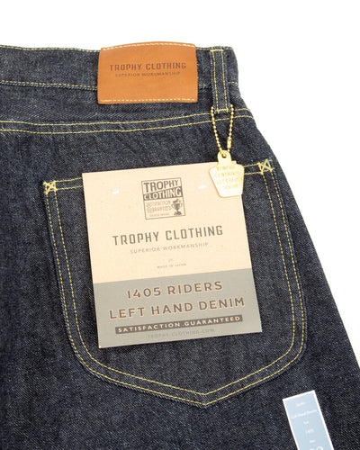 Trophy Clothing Lot.1405 Riders Denim - Indigo Left Hand Denim - Standard & Strange