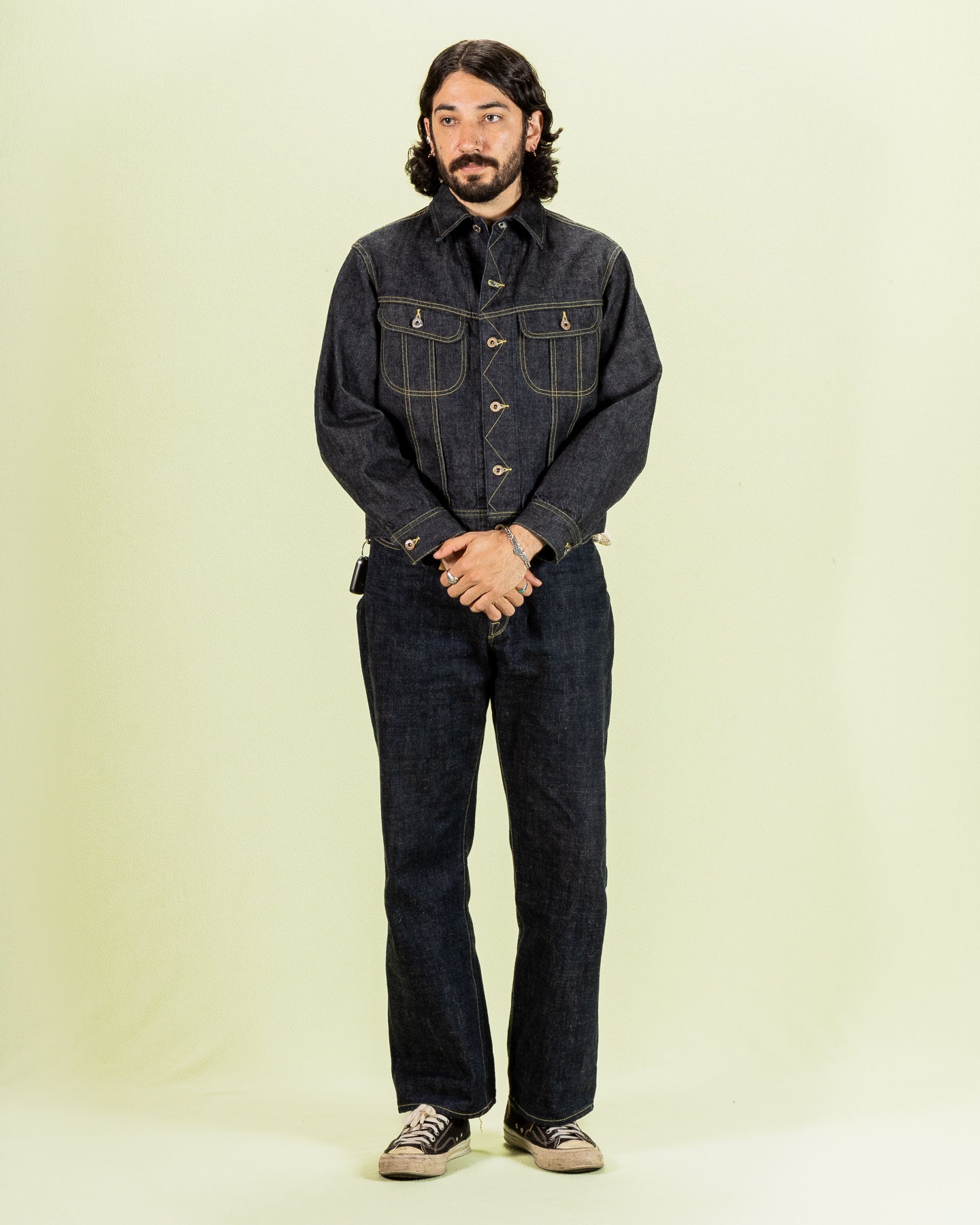 Lot.2405 Riders Jacket - Indigo Left Hand Denim – Standard & Strange