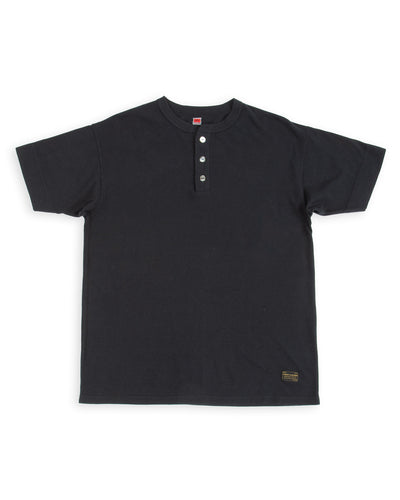 Utility Mil Henley S/S Tee - Charcoal
