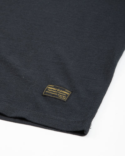 Utility Mil Henley S/S Tee - Charcoal