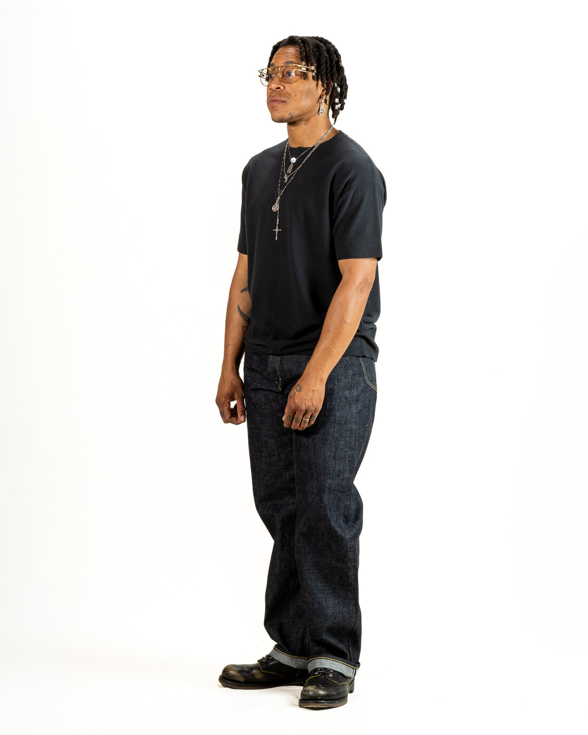 Utility Mil Henley S/S Tee - Charcoal