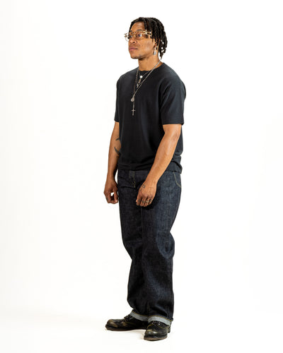 Utility Mil Henley S/S Tee - Charcoal