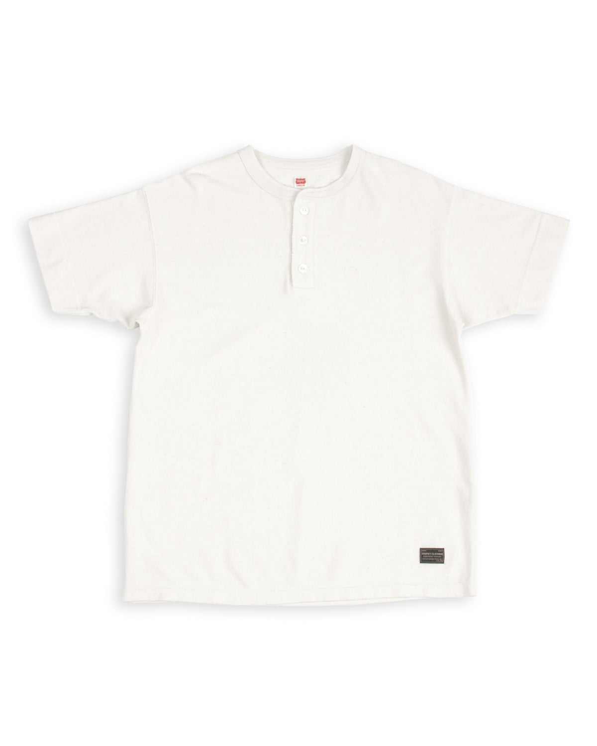 Utility Mil Henley S/S Tee - Natural