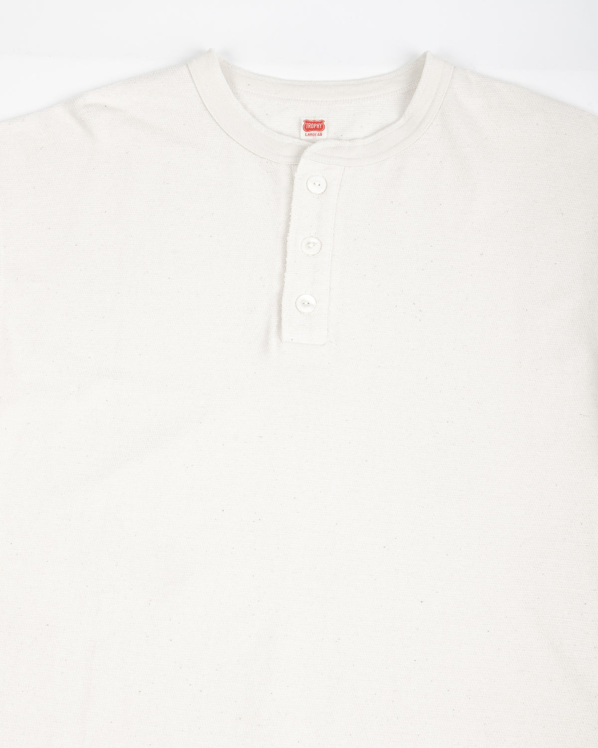 Utility Mil Henley S/S Tee - Natural