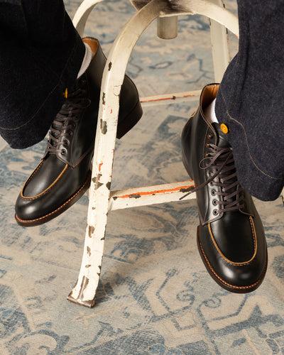 The 2 Monkeys Boots Sportif Boot - Black Calf - Standard & Strange