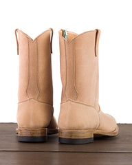 Unsung House S&S x Unsung House Jim Casy Roper Boot - Natural Latigo Roughout - Standard & Strange