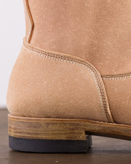 Unsung House S&S x Unsung House Jim Casy Roper Boot - Natural Latigo Roughout - Standard & Strange