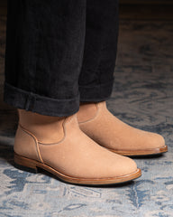 Unsung House S&S x Unsung House Jim Casy Roper Boot - Natural Latigo Roughout - Standard & Strange