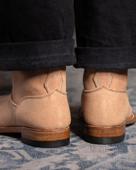 Unsung House S&S x Unsung House Jim Casy Roper Boot - Natural Latigo Roughout - Standard & Strange