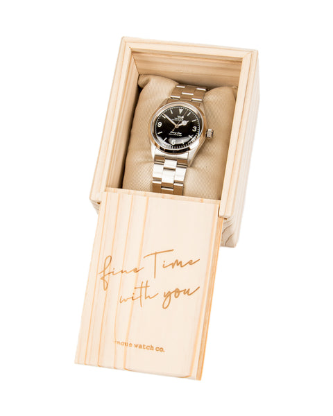 Every-One Watch [E1-L-001] - Black Dial – Standard & Strange