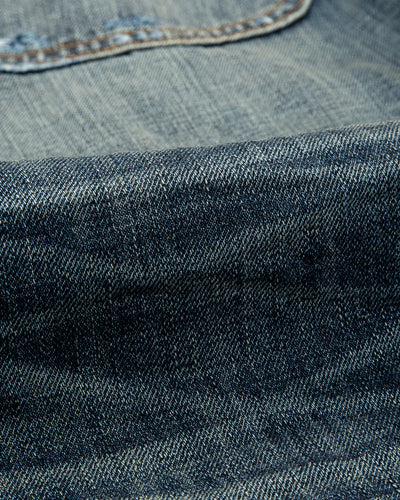 Vintage Heavy Extra Baggy Studded Jean - Indigo - Standard & Strange