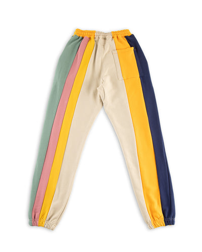Vintage Heavy Multi Panel Fleece Pant - Multi - Standard & Strange