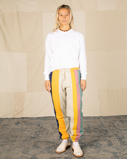 Vintage Heavy Multi Panel Fleece Pant - Multi - Standard & Strange