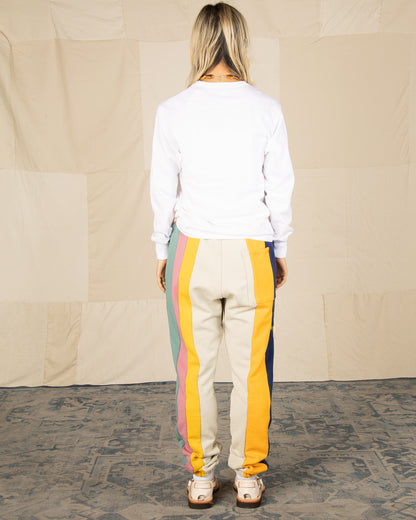 Vintage Heavy Multi Panel Fleece Pant - Multi - Standard & Strange