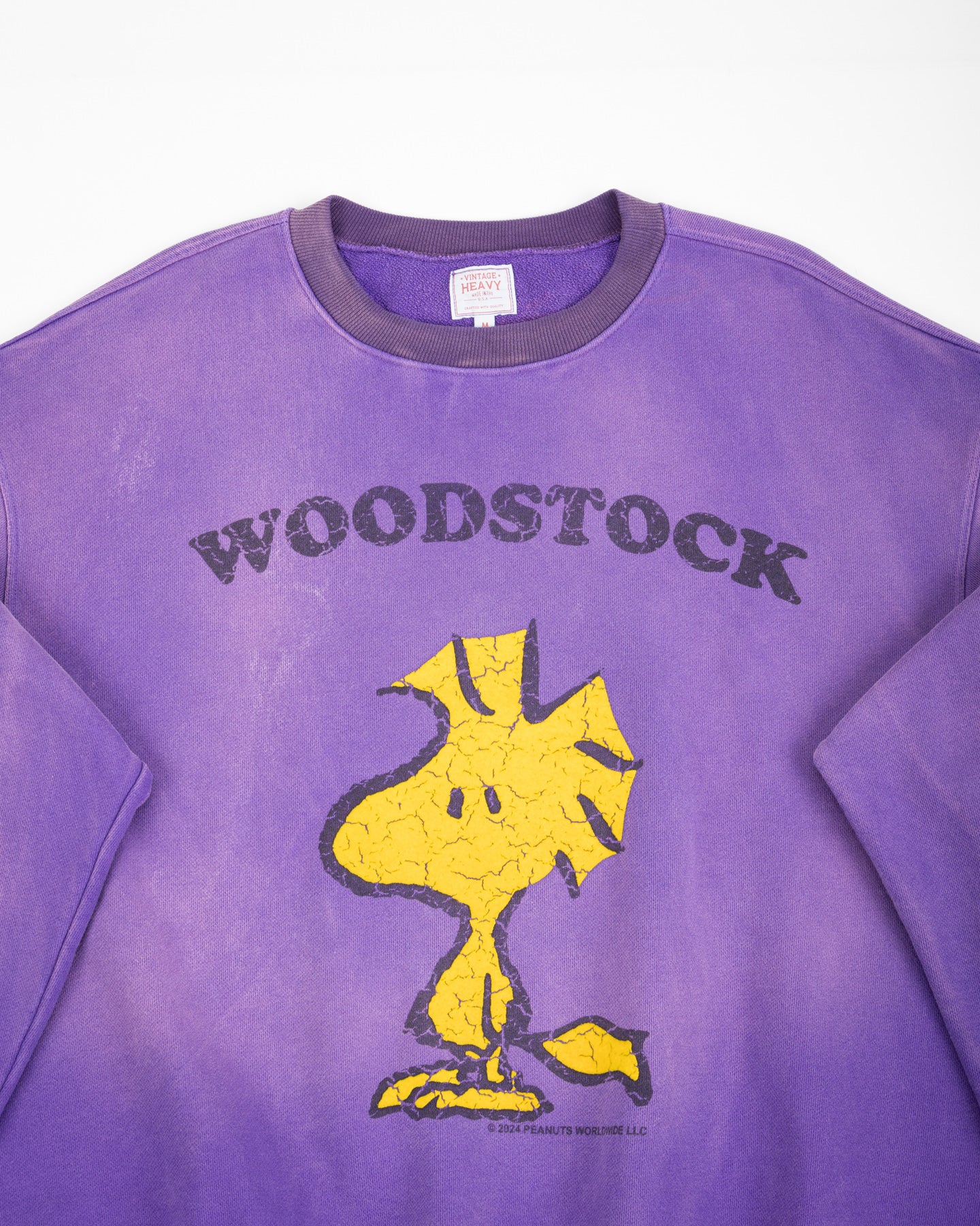 Woodstock Crewneck - Purple Sun Fade