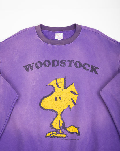 Woodstock Crewneck - Purple Sun Fade