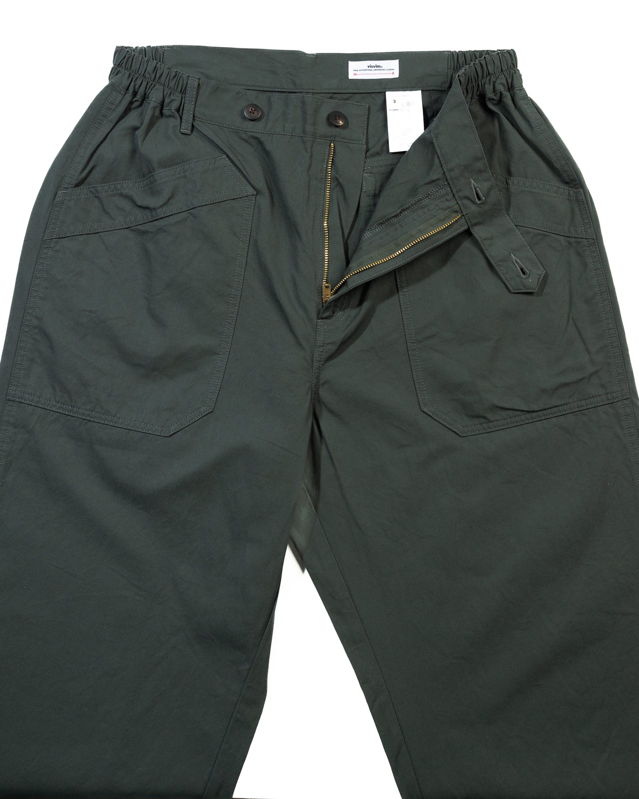 visvim McQueen civilian pants Olive 1 - ワークパンツ/カーゴパンツ