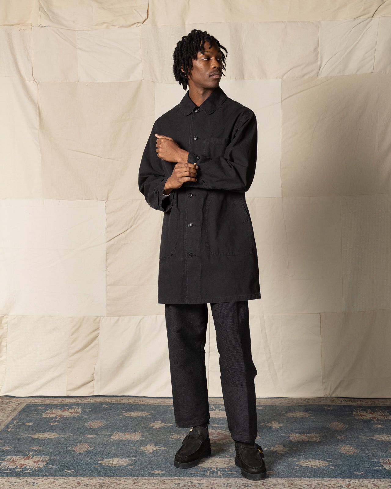 Visvim Pointer Coat - Black – Standard & Strange