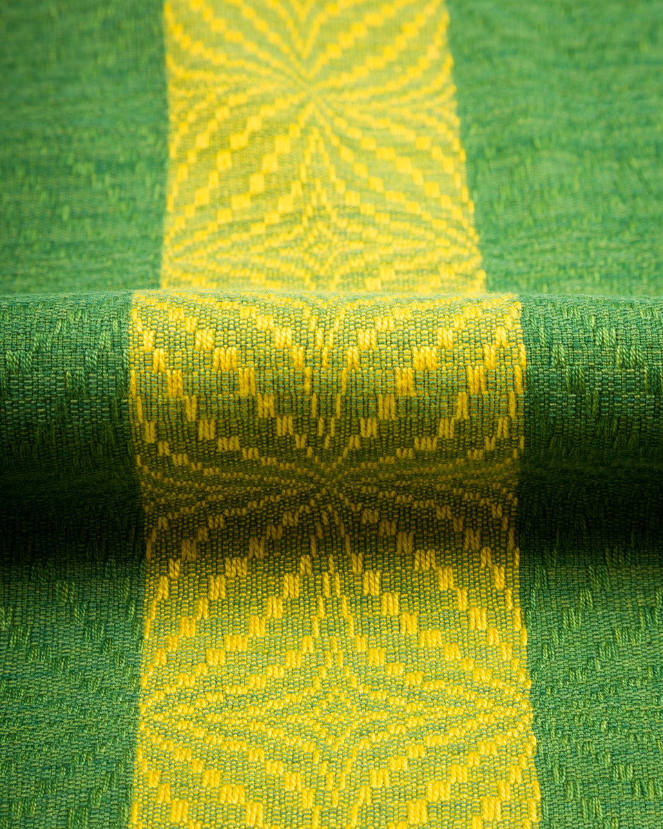 W'Menswear Bowling Shirt - Green/Yellow - Standard & Strange