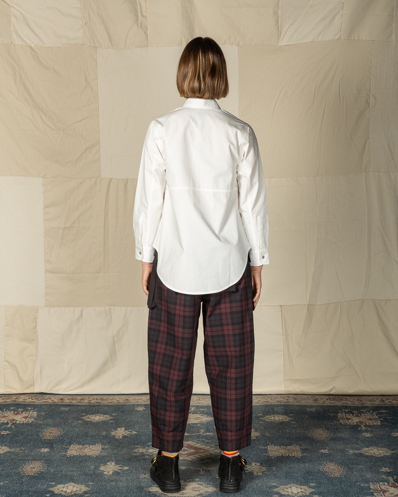 W'Menswear Crew Shirt - Off-White - Standard & Strange