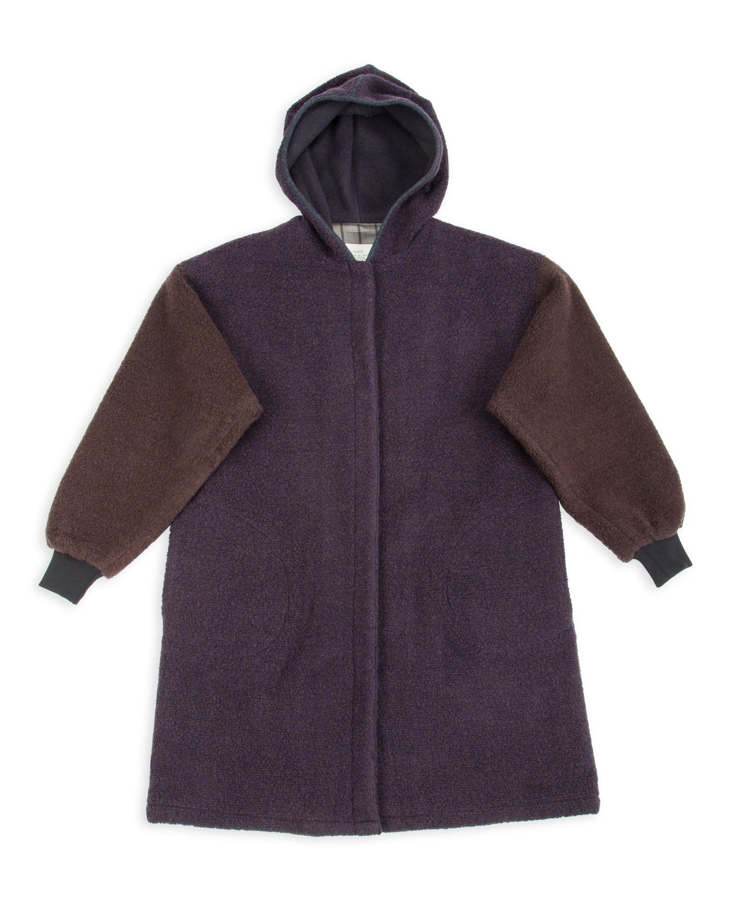 Dipper Coat - Navy/Brown