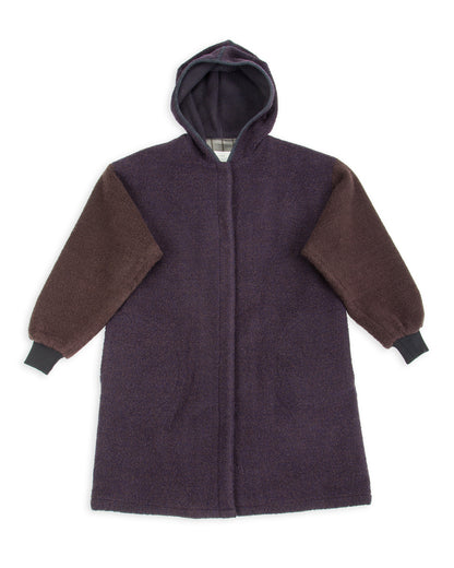W'Menswear Dipper Coat - Navy/Brown - Standard & Strange