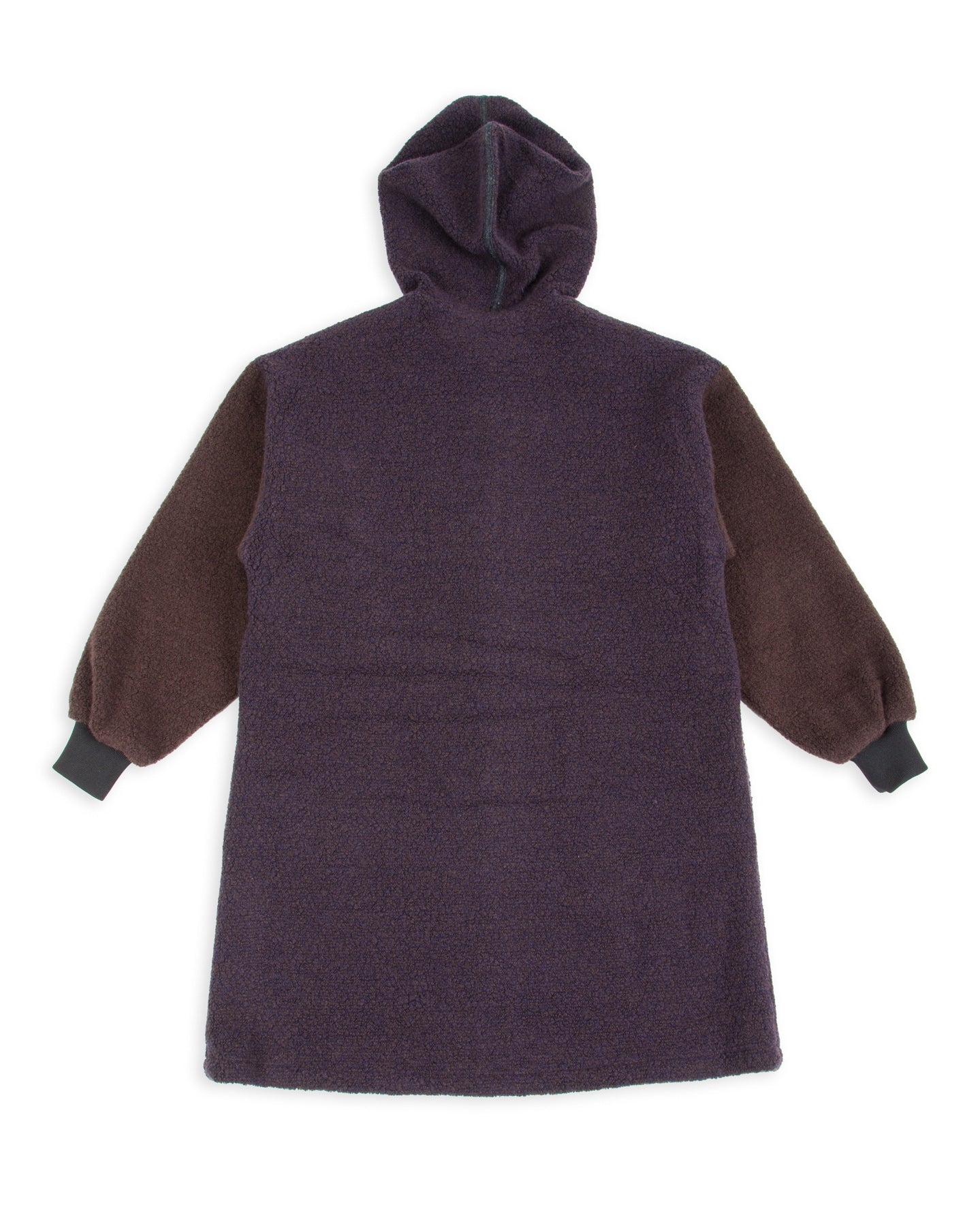 Dipper Coat - Navy/Brown