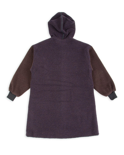 W'Menswear Dipper Coat - Navy/Brown - Standard & Strange