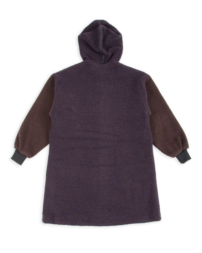 W'Menswear Dipper Coat - Navy/Brown - Standard & Strange