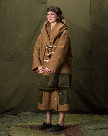 W'Menswear Duffle Coat - Brown - Standard & Strange