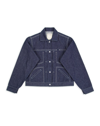 Engineers Jacket - Natural Indigo
