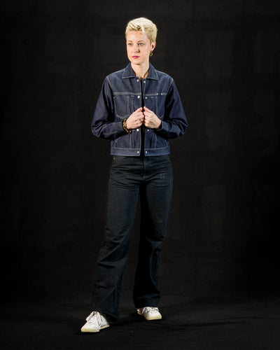 Engineers Jacket - Natural Indigo