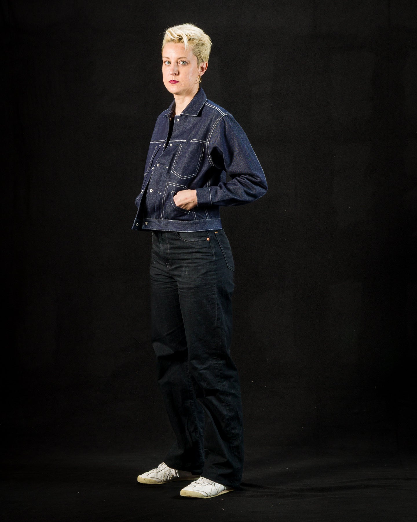 Engineers Jacket - Natural Indigo