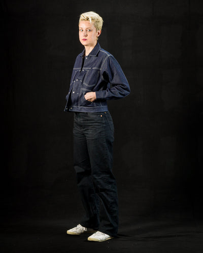 Engineers Jacket - Natural Indigo