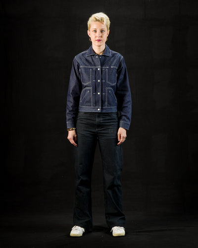 Engineers Jacket - Natural Indigo