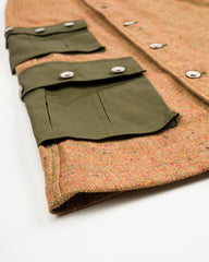 W'Menswear Fly Pocket Skirt - Brown - Standard & Strange