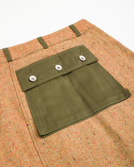 W'Menswear Fly Pocket Skirt - Brown - Standard & Strange