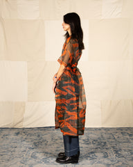 W'Menswear Garden Dress - Orange Print - Standard & Strange