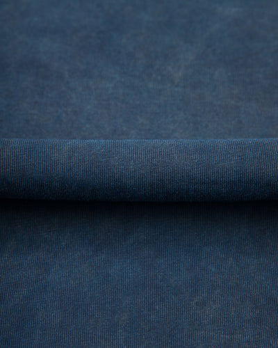 W'Menswear Gas Station Tee - Indigo/Ebony Heavy Jersey - Standard & Strange