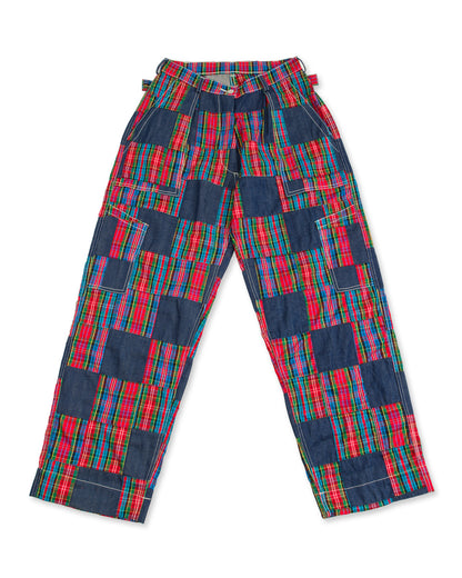 W'Menswear Limited Edition Unisex Freedom Flight Trouser - Multi - Standard & Strange
