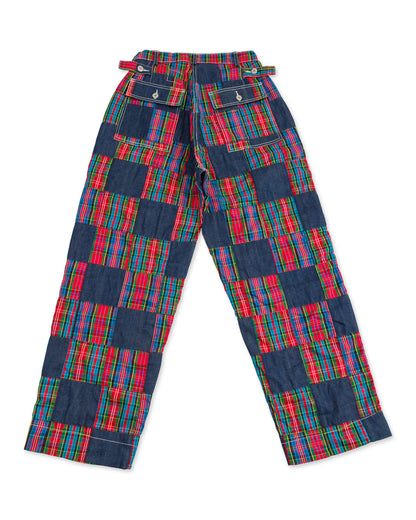 W'Menswear Limited Edition Unisex Freedom Flight Trouser - Multi - Standard & Strange