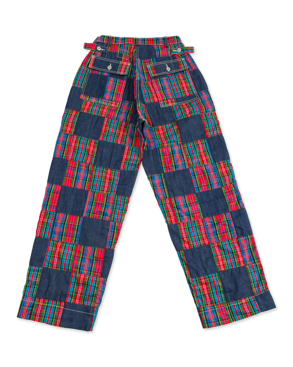 W'Menswear Limited Edition Unisex Freedom Flight Trouser - Multi - Standard & Strange