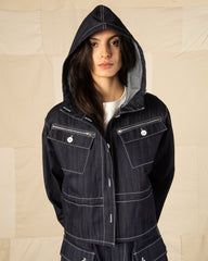 W'Menswear Landing Parka - Denim - Standard & Strange