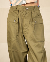 W'Menswear Maggie 2-Pocket Pant - Green - Standard & Strange